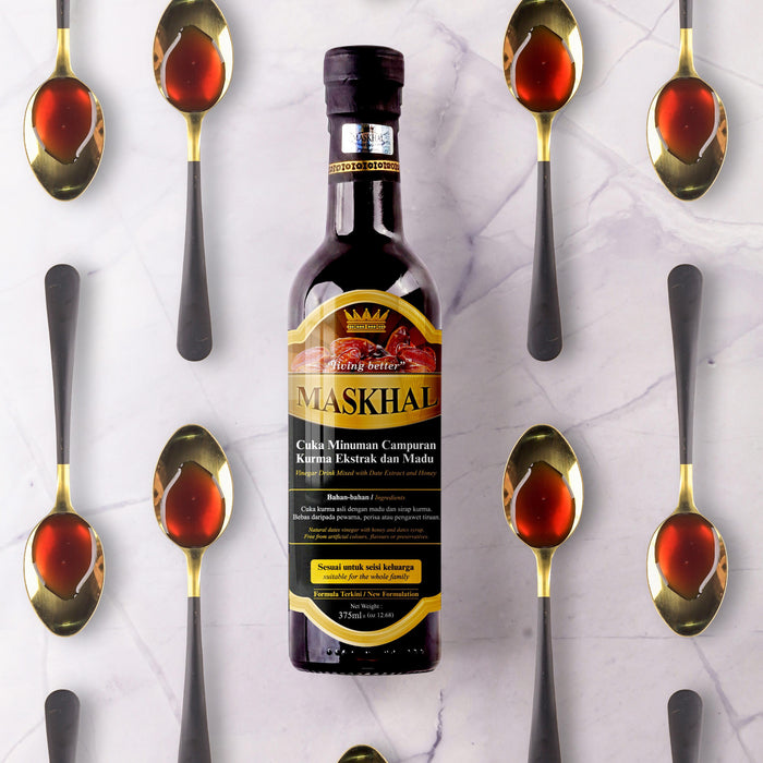 MASKHAL Cuka Kurma 375 ml — gambar 5